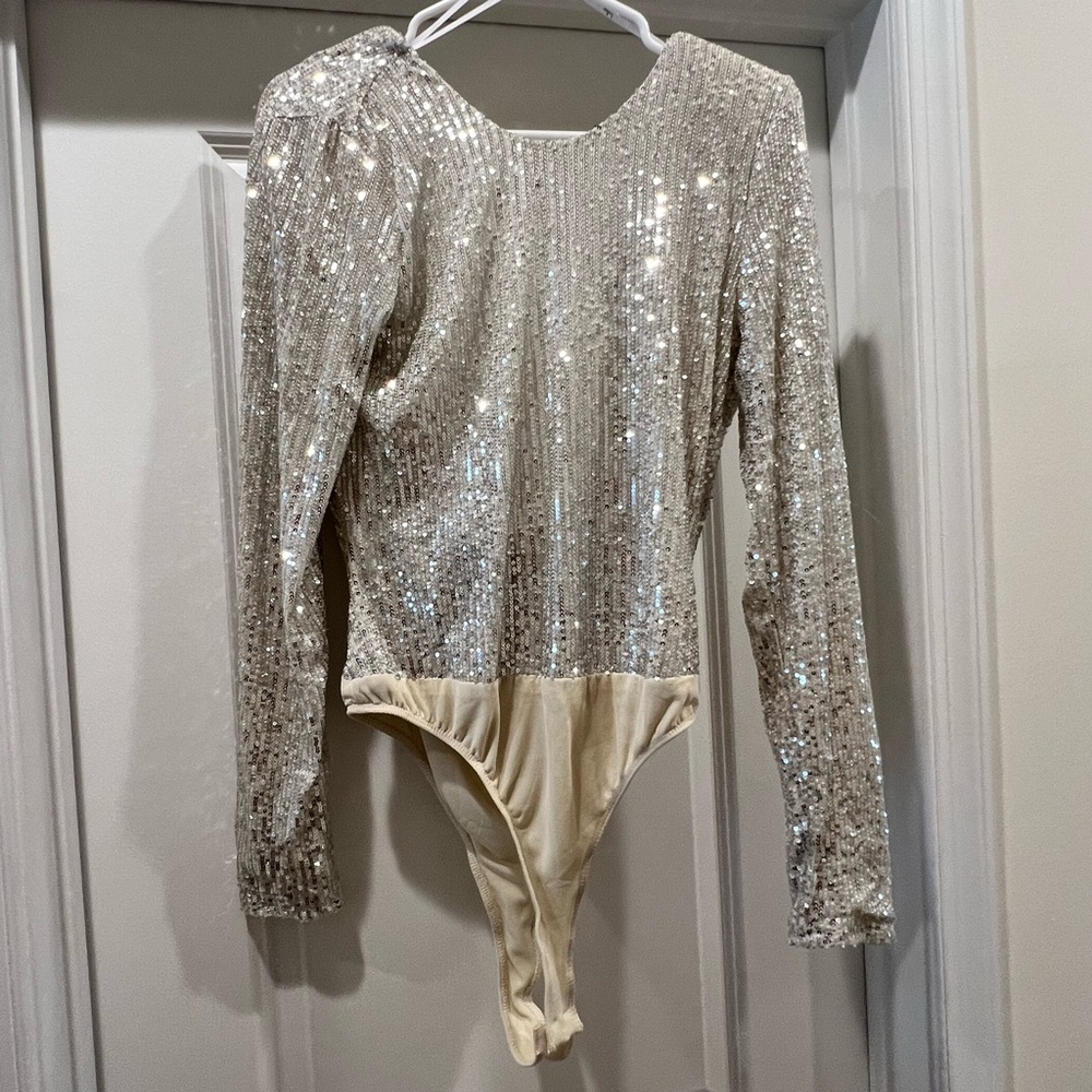 Lulus Sequence bodysuit